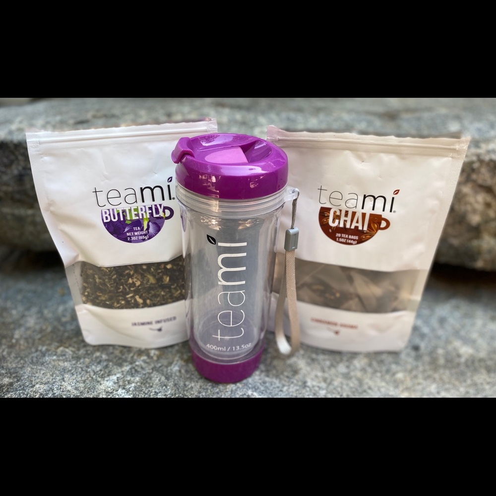 Teami Tumbler & Tea Blends